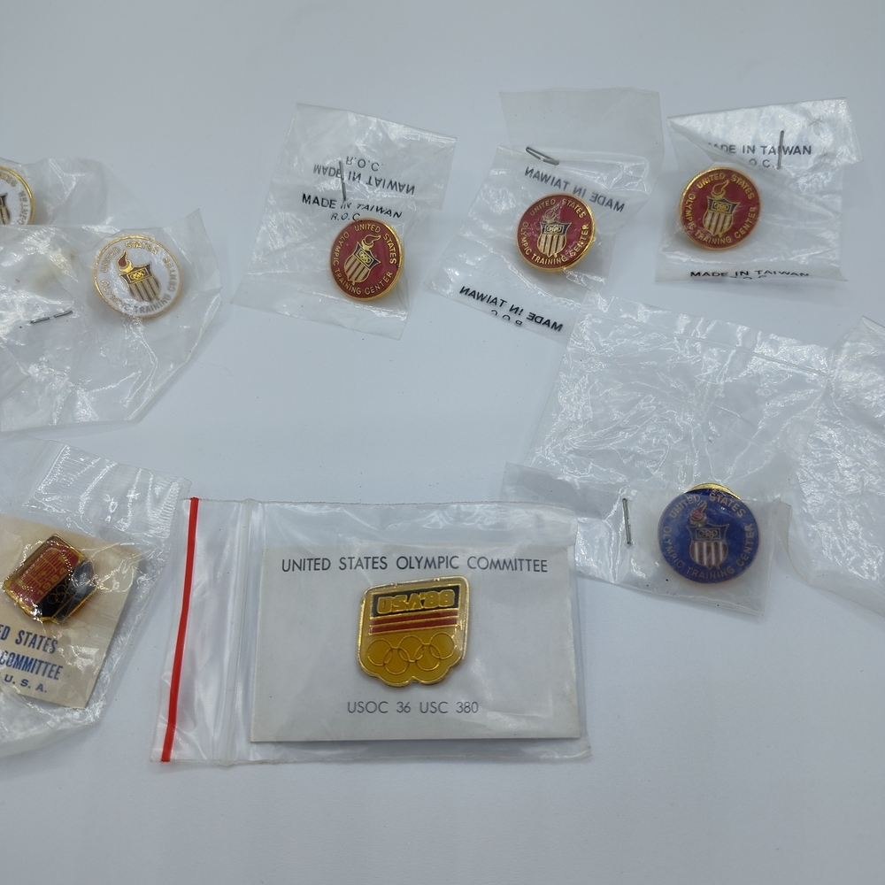🏅 Vintage United States Olympic Committee (USOC) Lapel Pin Collection – Sealed - Picture 3 of 4